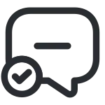 Message Tick SVG Icon